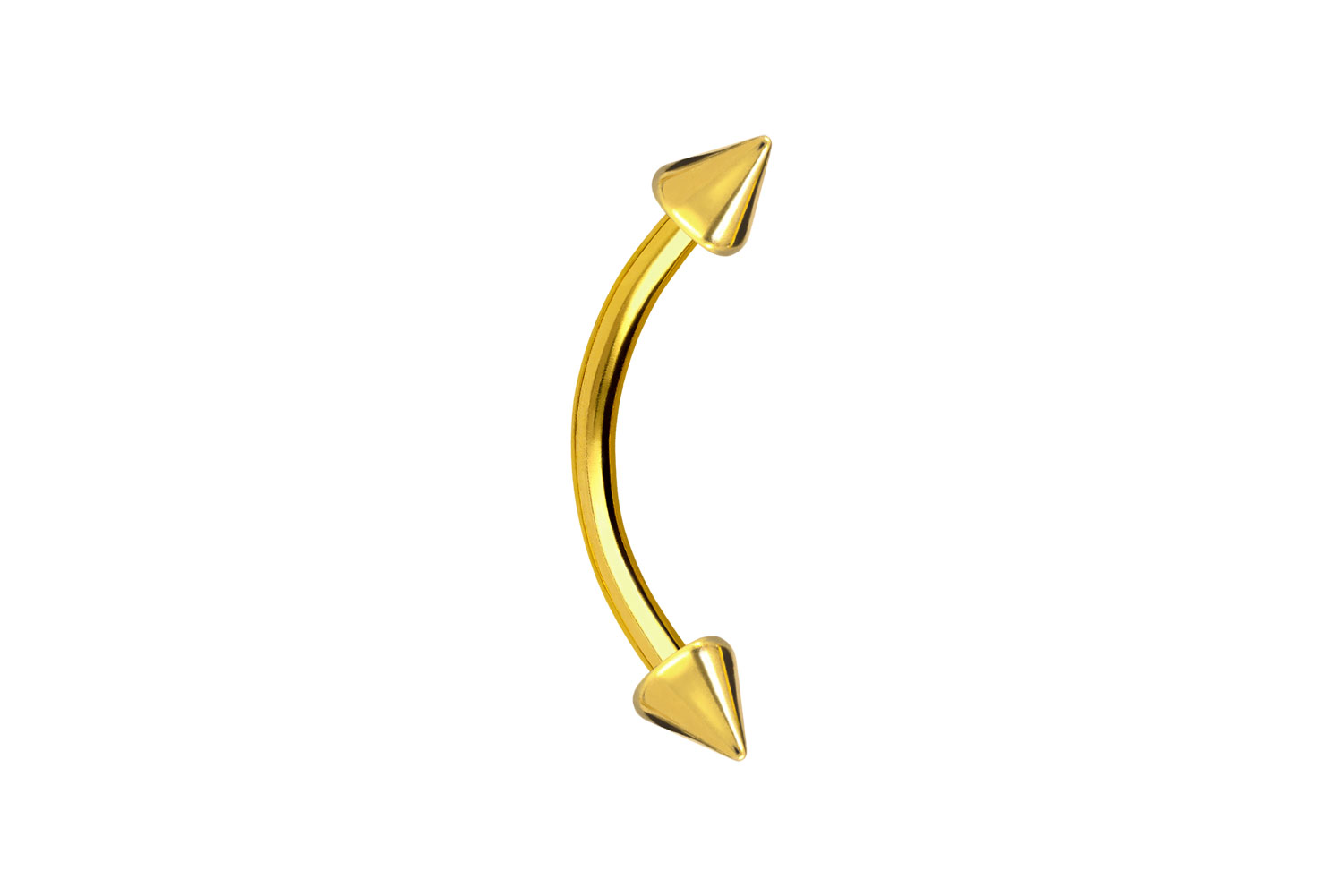 Chirurgenstahl Piercing Banane SPITZEN